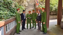 Công an xã giữ bình yên vùng đất thiêng Yên Tử