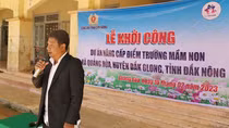 Khởi công Dự án nâng cấp 2 điểm trường mầm non trên địa bàn tỉnh Đắk Nông