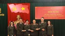 Các cụm thi đua ký kết giao ước thi đua