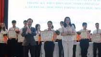 Hà Nội tuyên dương, khen thưởng học sinh giỏi quốc gia năm 2023