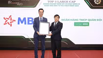 MB tiếp tục vào Top 3 doanh nghiệp được nhà đầu tư yêu thích nhất
