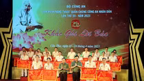 Nhiều tiết mục đặc sắc tại Liên hoan Nghệ thuật quần chúng CAND lần thứ XII - khu vực III