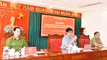 Bạc Liêu lấy ý kiến các dự án luật do Bộ Công an chủ trì soạn thảo