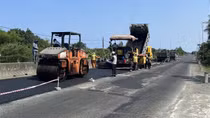 Quốc lộ 1A qua Phú Yên sẽ sửa chữa xong trước mùa mưa bão