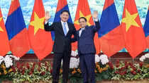 Thủ tướng Phạm Minh Chính tiếp Tổng thống Mông Cổ Ukhnaagiin Khurelsukh