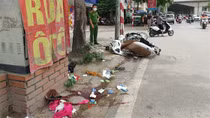 Lao xe máy “tốc độ bàn thờ”, 3 người bị thương nặng