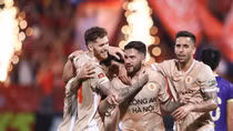Đánh bại Hà Nội FC, CLB Công an Hà Nội tiếp tục bám đuổi ngôi đầu