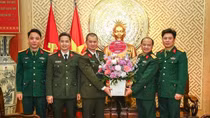 Báo CAND chúc mừng Báo QĐND