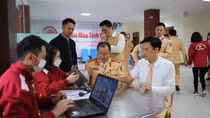 Gần 120 CSGT Công an Nghệ An tham gia hiến máu tình nguyện