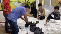 Có con nhỏ và dưới 16 tuổi vẫn tham gia “tiệc ma túy” trong khách sạn