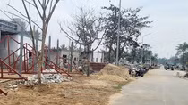 Dân ồ ạt xây dựng công trình không phép tại khu du lịch biển Xuân Thành