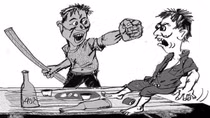 Mất mạng vì tát bạn nhậu 2 cái vào mặt