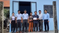 Xây nhà Đại đoàn kết cho hộ nghèo, gia đình chính sách