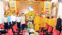 Thứ trưởng Lương Tam Quang chúc mừng Giáo hội Phật giáo Việt Nam