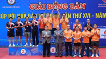 Đội Bóng bàn Báo CAND bảo vệ thành công “Ngôi vương”