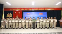 Bế giảng lớp bồi dưỡng cảnh vệ cho cán bộ Campuchia
