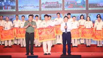 Nhiều tiết mục xuất sắc tại Liên hoan nghệ thuật quần chúng CAND năm 2023 - khu vực IV