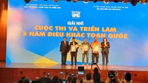 Trao giải cuộc thi và triển lãm 5 năm Điêu khắc toàn quốc
