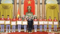 Chủ tịch nước biểu dương các "gương mặt vàng" của Thể thao Việt Nam