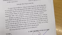 Công an huyện Thanh Trì tìm chủ sở hữu