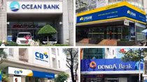 Sẽ chuyển giao bắt buộc 4 ngân hàng kiểm soát đặc biệt