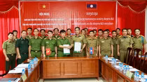 Hợp tác phòng chống tội phạm trên tuyến biên giới Sơn La – Hủa Phăn