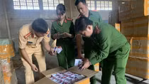 Phát hiện nhiều lô hàng hóa nghi nhập lậu tại ga Sóng Thần