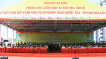 Bộ Công an phối hợp với UBND tỉnh Quảng Ninh diễn tập phương án chữa cháy quy mô lớn