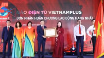 Báo Điện tử VietnamPlus kỷ niệm 15 năm thành lập và đón nhận Huân chương Lao động hạng Nhất