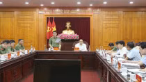 Đoàn kiểm tra số 1 Đảng ủy Công an Trung ương kiểm tra việc thực hiện Chỉ thị 12 Bộ Chính trị tại Lạng Sơn