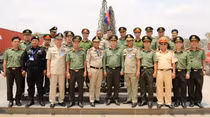 Công an TP Hồ Chí Minh chúc Tết cổ truyền Chol Chnam Thmay tại Vương quốc Campuchia
