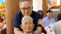 Dòng Păng Pơi đã cạn nước