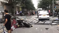 Điều tra vụ nổ khí gas tại Chung cư IEC