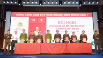 Cụm thi đua số 3 Bộ Công an ký kết giao ước thi đua năm 2023