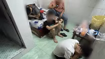 Hai nhóm thanh niên thuê nhà nghỉ để... "phê" ma túy
