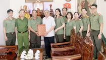 Cục Tổ chức cán bộ về nguồn sinh hoạt chính trị tại Cà Mau