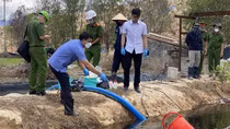 Chưa khắc phục lỗi, Công ty TNHH KBec Vina tiếp tục xả thải trái phép