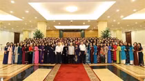 Tổng Bí thư gặp mặt Nhóm Nữ Đại biểu Quốc hội Việt Nam khóa XV