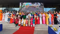 Hoa hậu Ngọc Hân và nhiều nhà thiết kế nổi tiếng tham gia lễ hội áo dài du lịch Hà Nội 2023