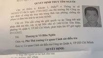 Truy tìm Đặng Trí Vĩnh, đối tượng liên quan vụ tàng trữ ma túy