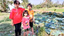 Hai học sinh lớp 5 cứu bé gái 7 tuổi bị đuối nước dưới ao sen