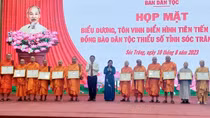 Tôn vinh nhiều gương điển hình trong đồng bào dân tộc thiểu số ở Sóc Trăng