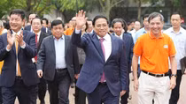 Thủ tướng Chính phủ Phạm Minh Chính thăm Đại học FPT tại Hoà Lạc