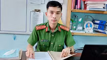 Thượng úy Công an được tuyên dương thanh niên Công an xã xuất sắc