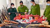 Tiêu huỷ hơn 100 khẩu súng tự chế