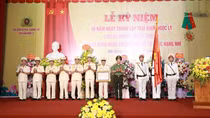 Trại giam Ngọc Lý kỷ niệm 40 năm thành lập và đón nhận Huân chương Bảo vệ Tổ quốc hạng Nhì