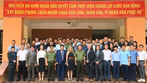 Bế giảng lớp bồi dưỡng chuyên đề "Điều tra tội phạm tham nhũng" do chuyên gia Hoa Kỳ giảng dạy