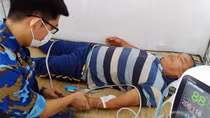 Bệnh xá đảo Trường Sa kịp thời cấp cứu ngư dân có dấu hiệu đột quỵ