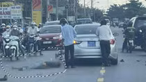 Điều tra vụ ô tô va quệt làm chết người