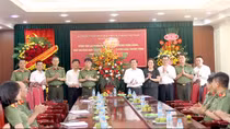 Phó Trưởng Ban Thường trực Ban Tuyên giáo Trung ương thăm, làm việc với Báo CAND